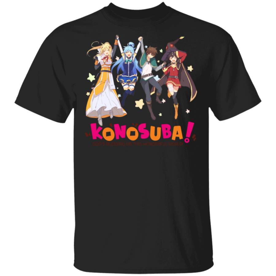 KonoSuba   Megumin Teams T-shirt Long Hoodie Black