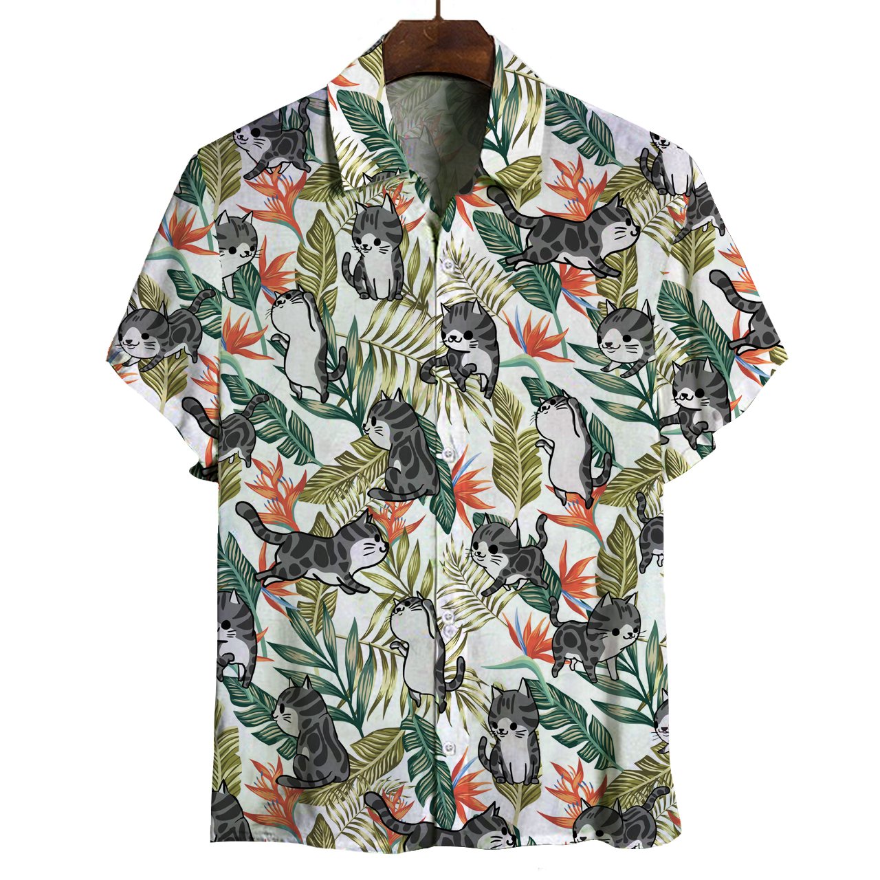 American Shorthair Cat Hawaii Shirt Ha2506