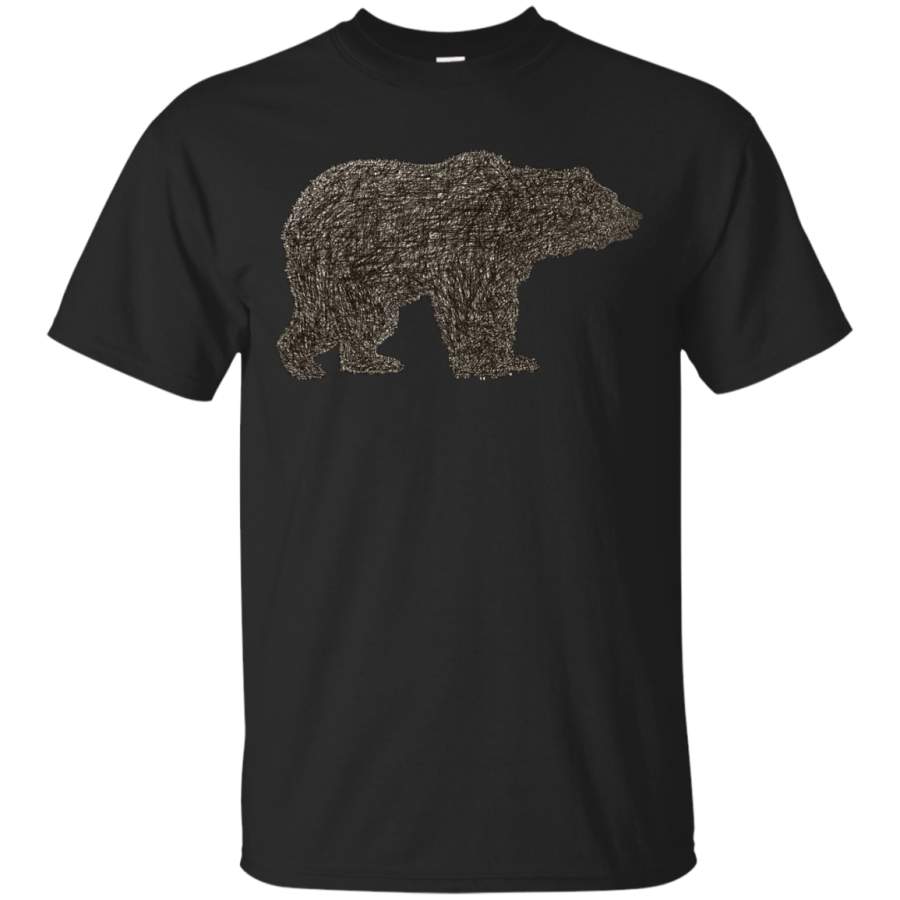 ANIMAL – Grizzly Bear T Shirt & Hoodie