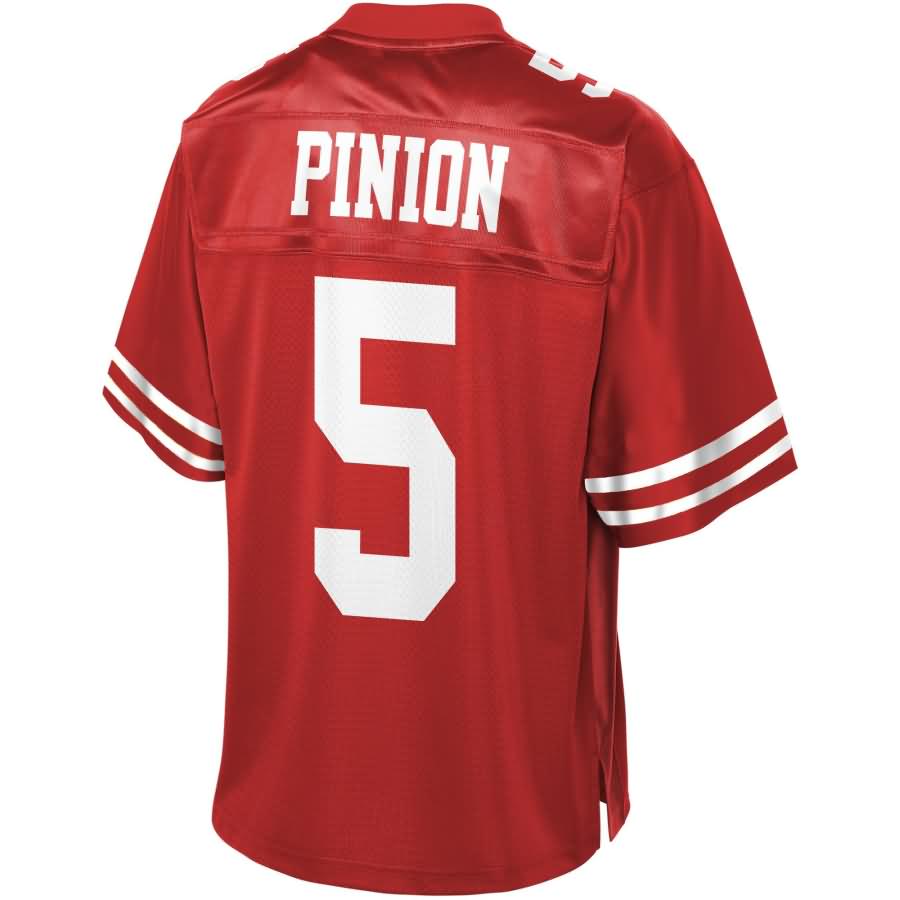 Bradley Pinion San Francisco 49ers NFL Pro Line Team Player Jersey – Scarlet