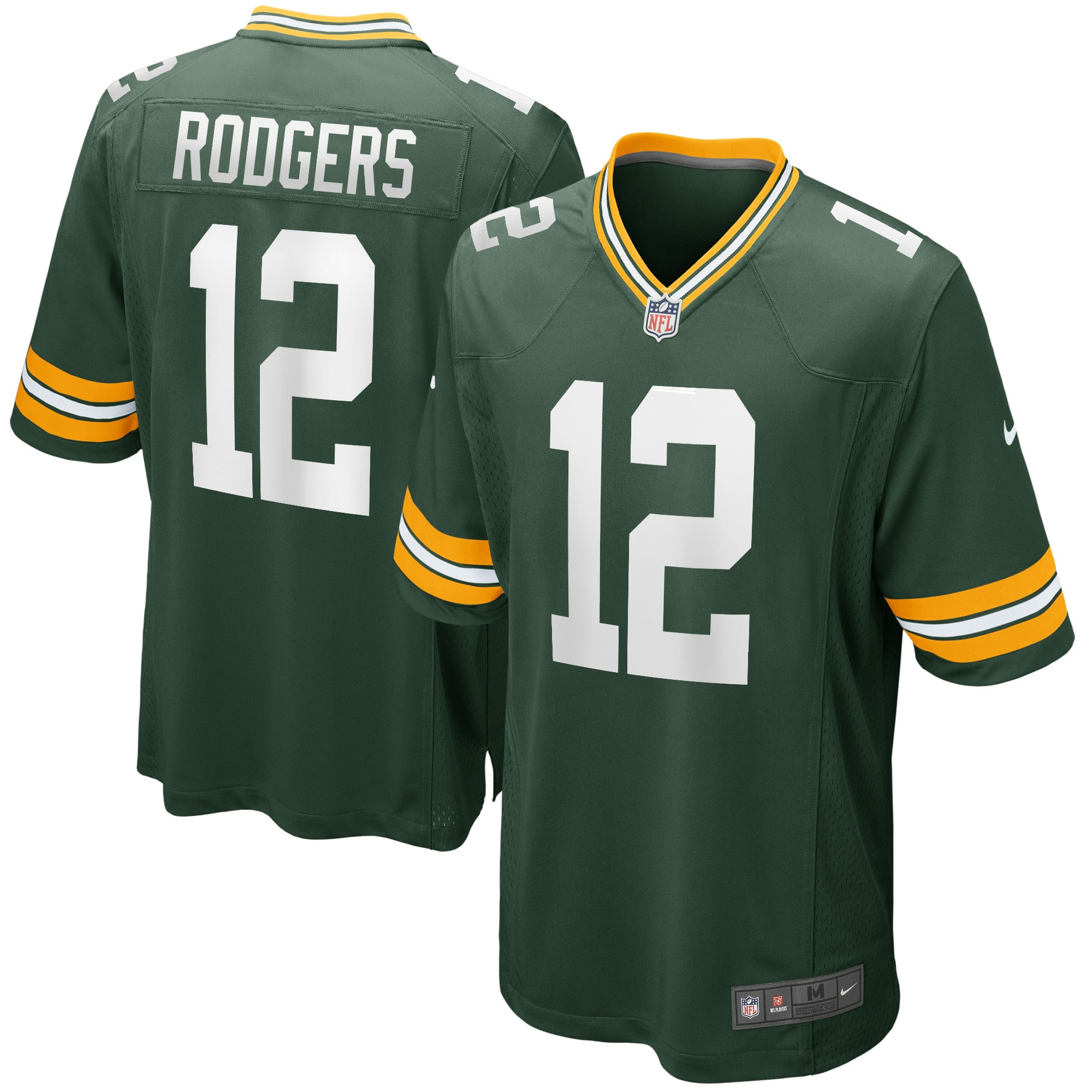 Aaron Rodgers Green Bay Packers Game Player Jersey – Green NFL