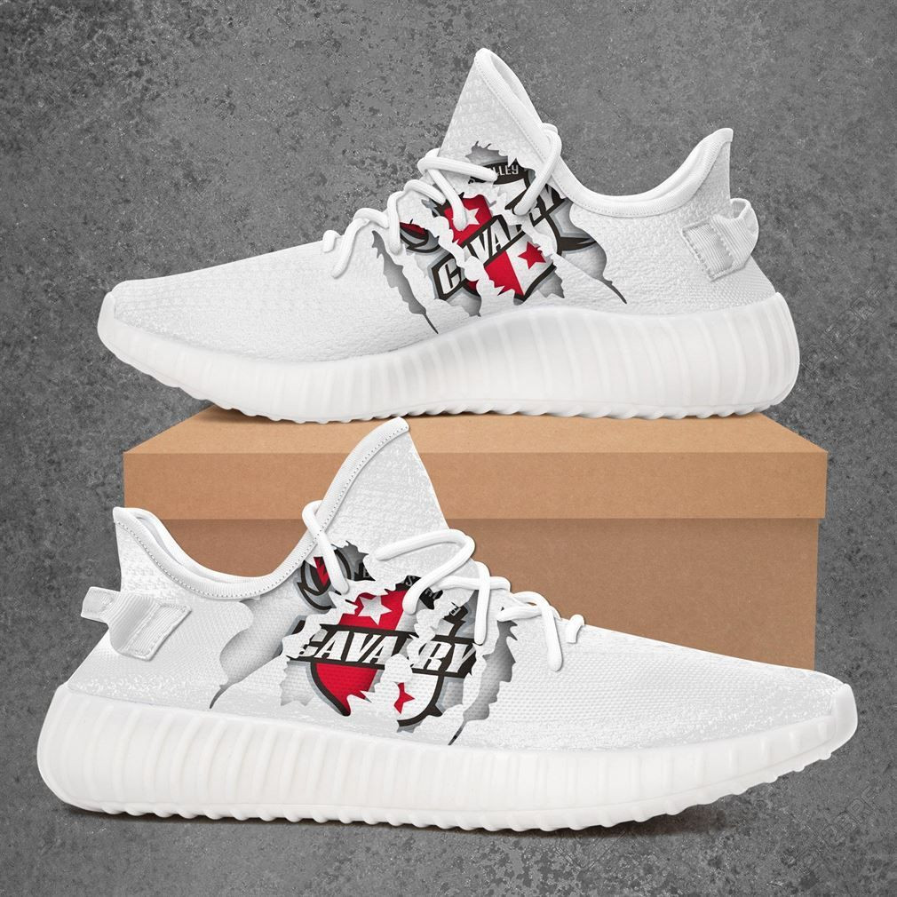 Brazos Valley Cavalry Fc Usl League Yeezy Sneakers Sport Teams Top Branding Trends Custom Perfect Gift For Fans Shoes Yeezy Sneakers H99 1