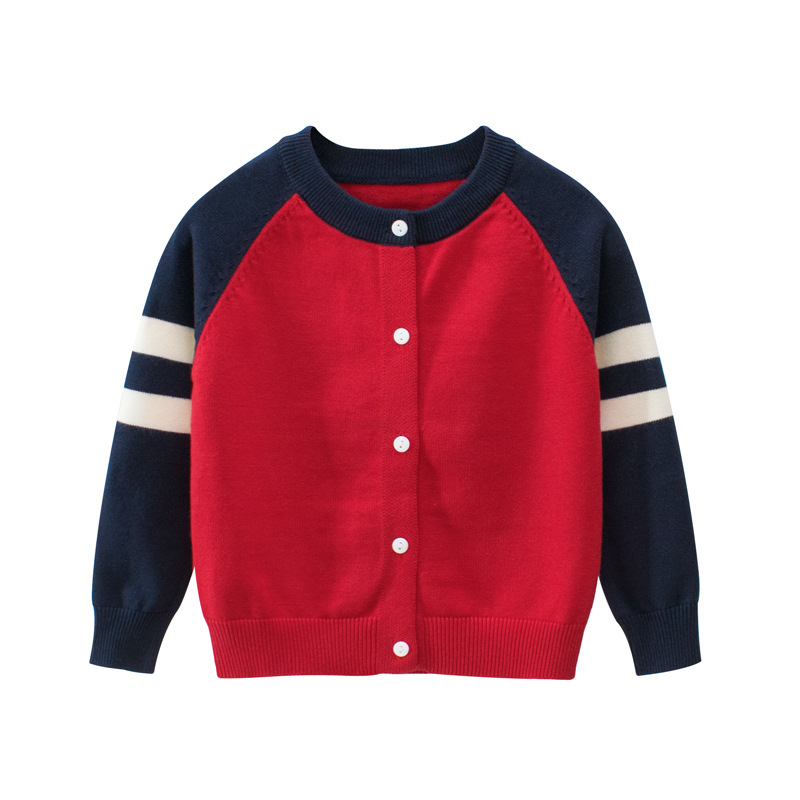 2021 Spring Autumn Children Sweater for Boys Girls Baby Fashion Clothes Cute 100% Cotton Long Sleeve Kids Baby Knit Shirt alx