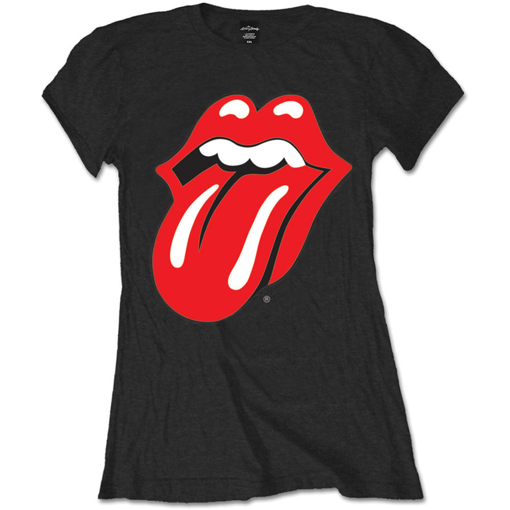 The Rolling Stones Ladies Tee Classic Tongue