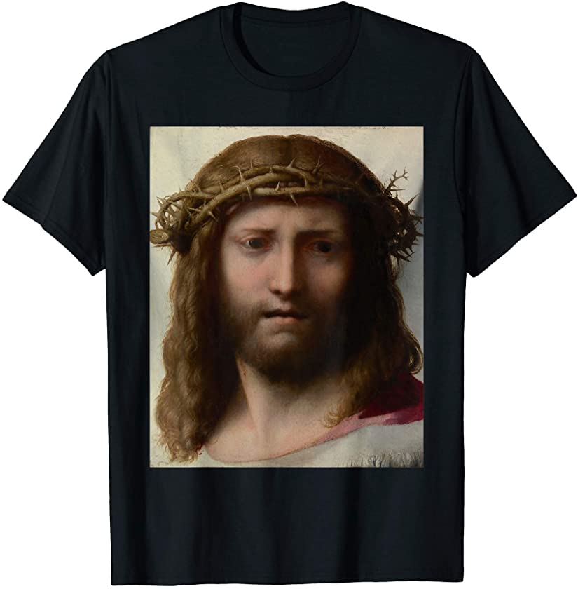 Head of Jesus Christ by Antonio da Correggio T-Shirt