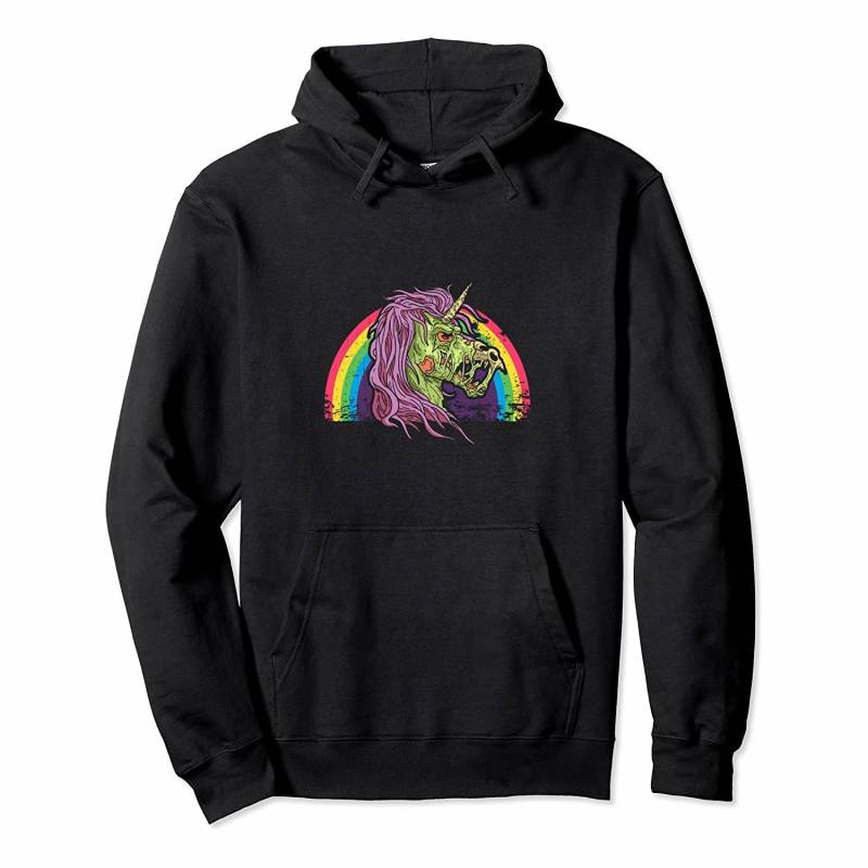 Zombiecorn Gift Halloween Rainbow Zombie Unicorn Pullover Hoodie, T-Shirt, Sweatshirt, Tank Top, Racerback, Dolman