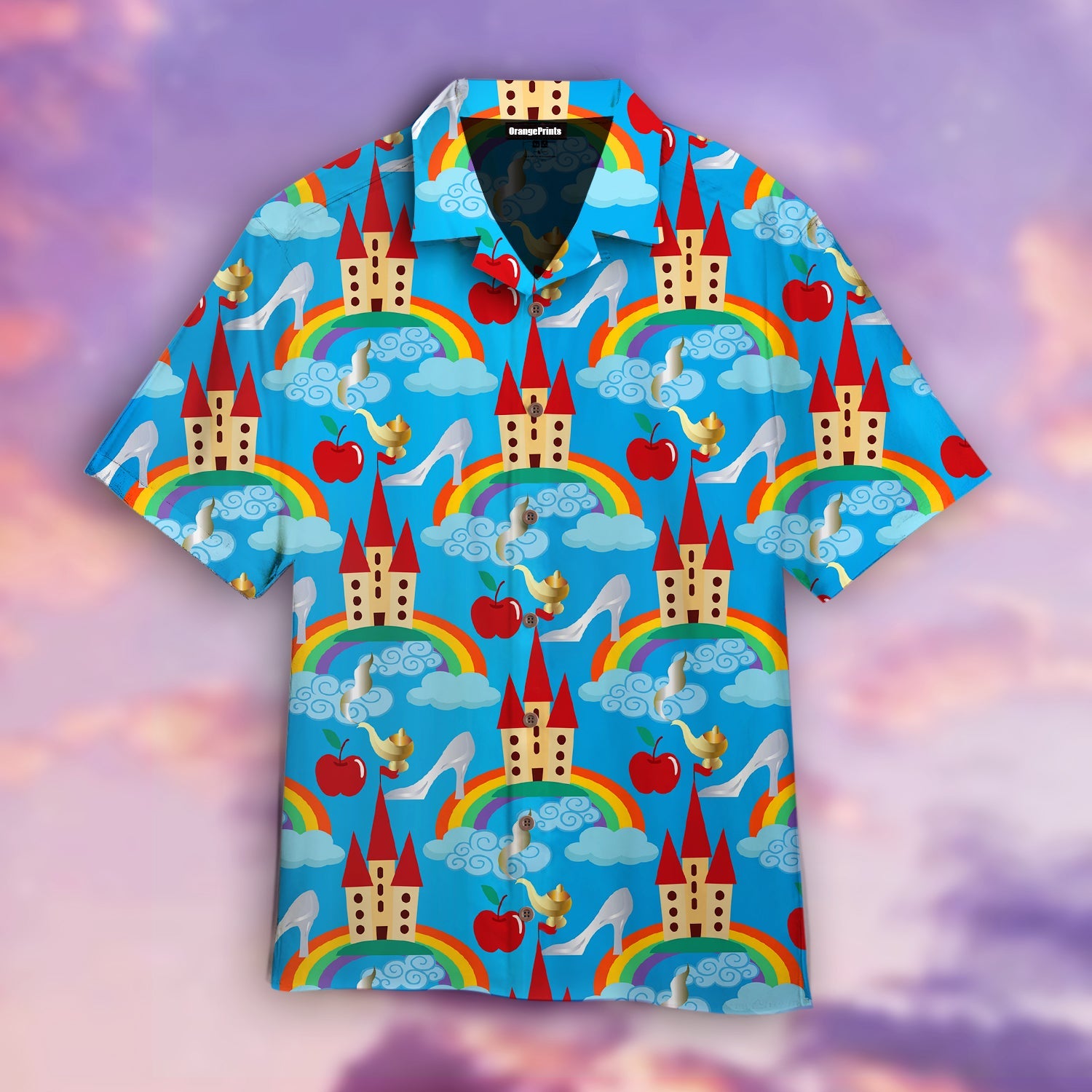 Magic Kingdom Rainbow Hawaii Shirt For Men Women Ha1076