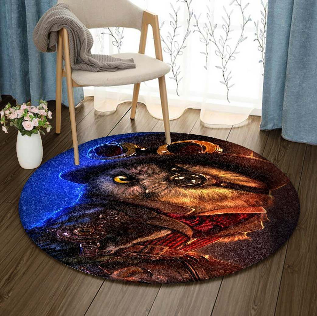 Owl GE2631 Round Rug  CYSI2907