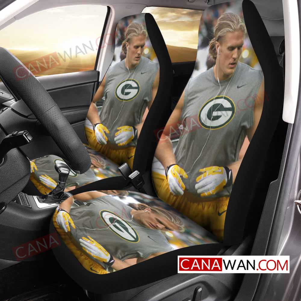 Green Bay Packers Style119 3D Customized Personalized Car Seat Cover