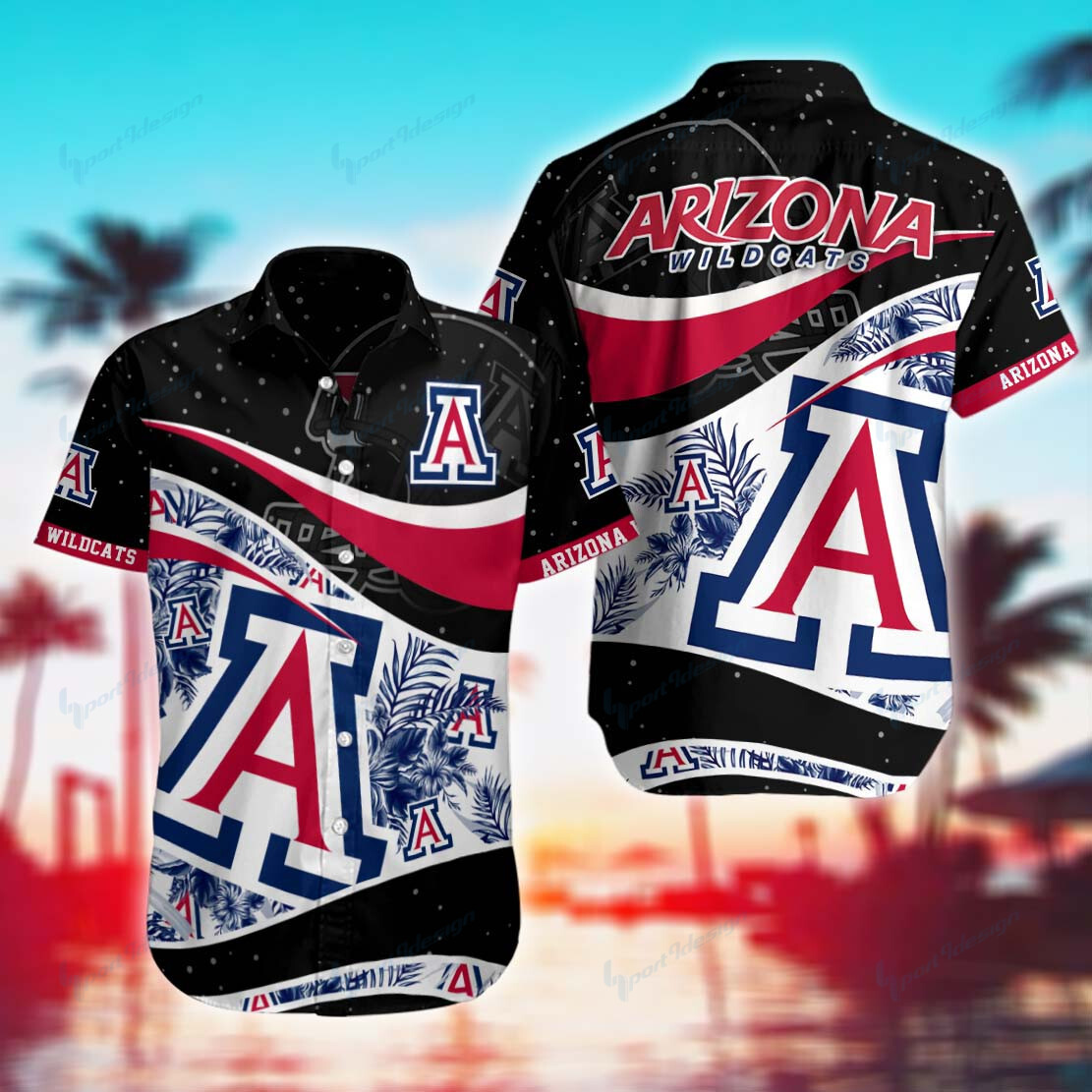 Arizona Wildcat Button Shirts Bg180