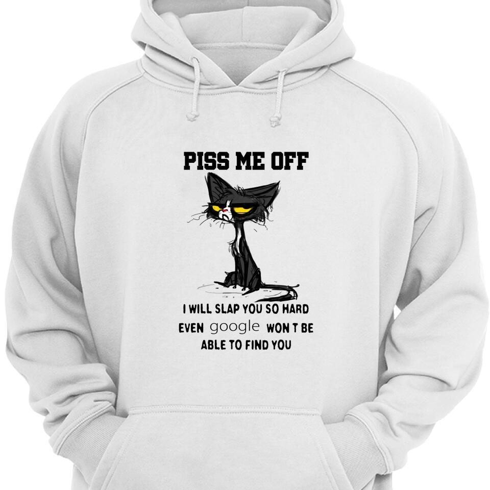 Piss Me Off Funny Mehh Cat Hoodie, Best Gift For Cat Lovers – Trending Personalized