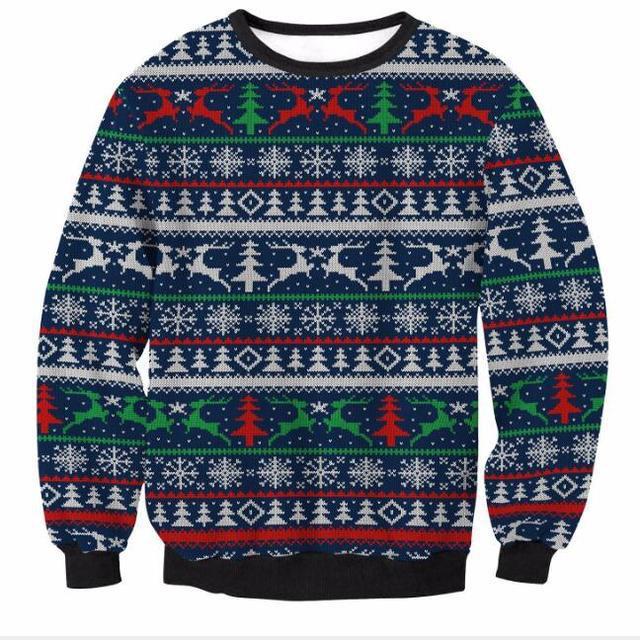 Christmas Ugly Christmas Sweater | For Men & Women | Adult | Us6107