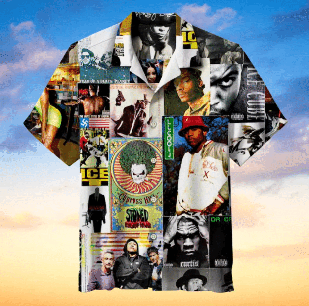 Classic Rap And Hip Hop For Man Woman Print Short Sleeve Hawaii Shirt Ha106808