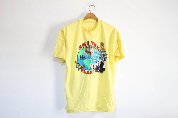 Vintage Save The Planet Shirt