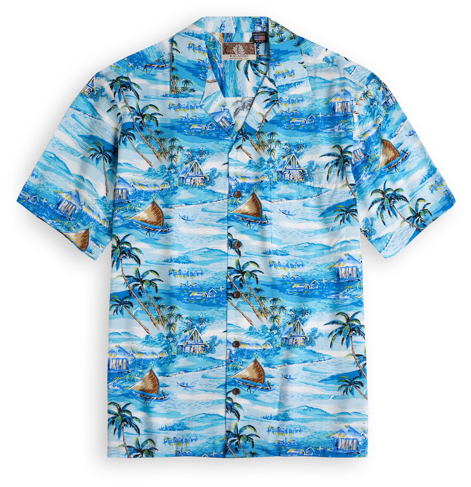 Manele Harbour Blue Best Design Hawaii Shirt Ha30877