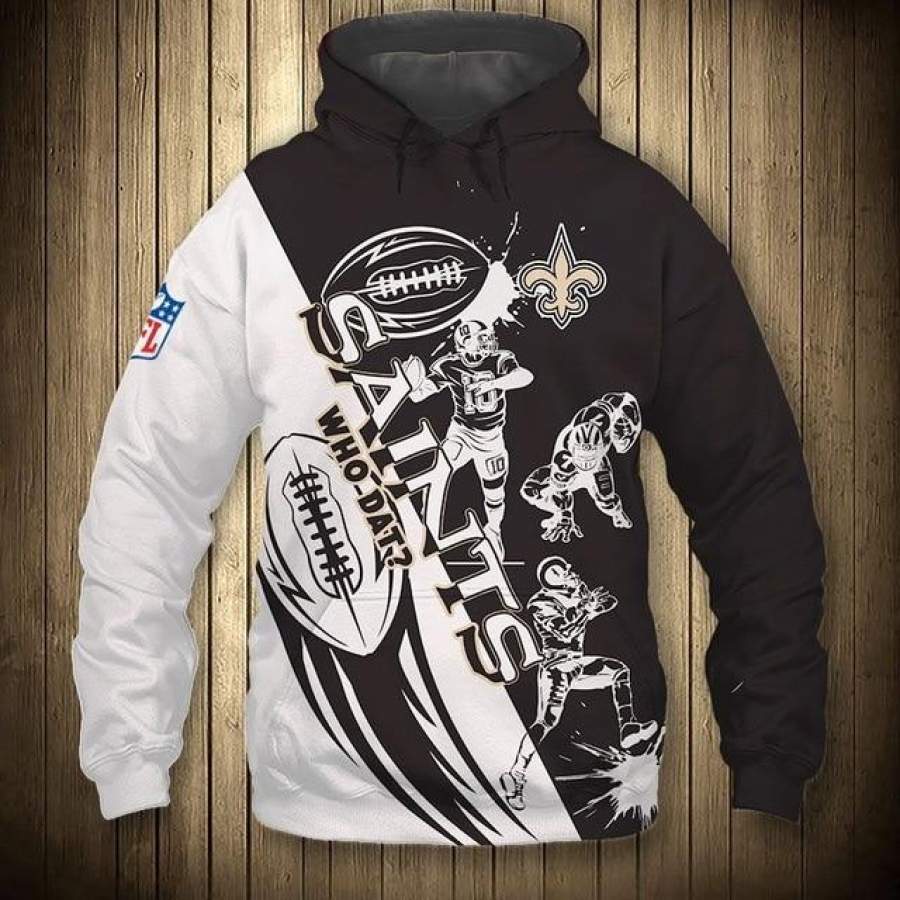 New Orleans Saints Casual 3D Hoodie