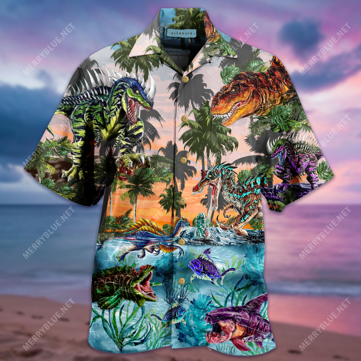 Always Be Dinosaur Unisex Hawaiian Shirt