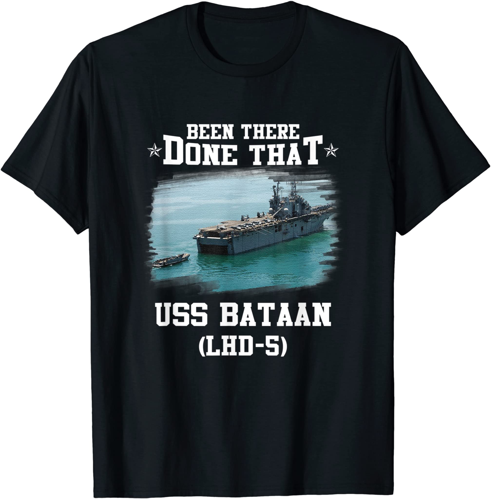 USS Bataan LHD-5 Veterans Day Father Day Gift T-Shirt