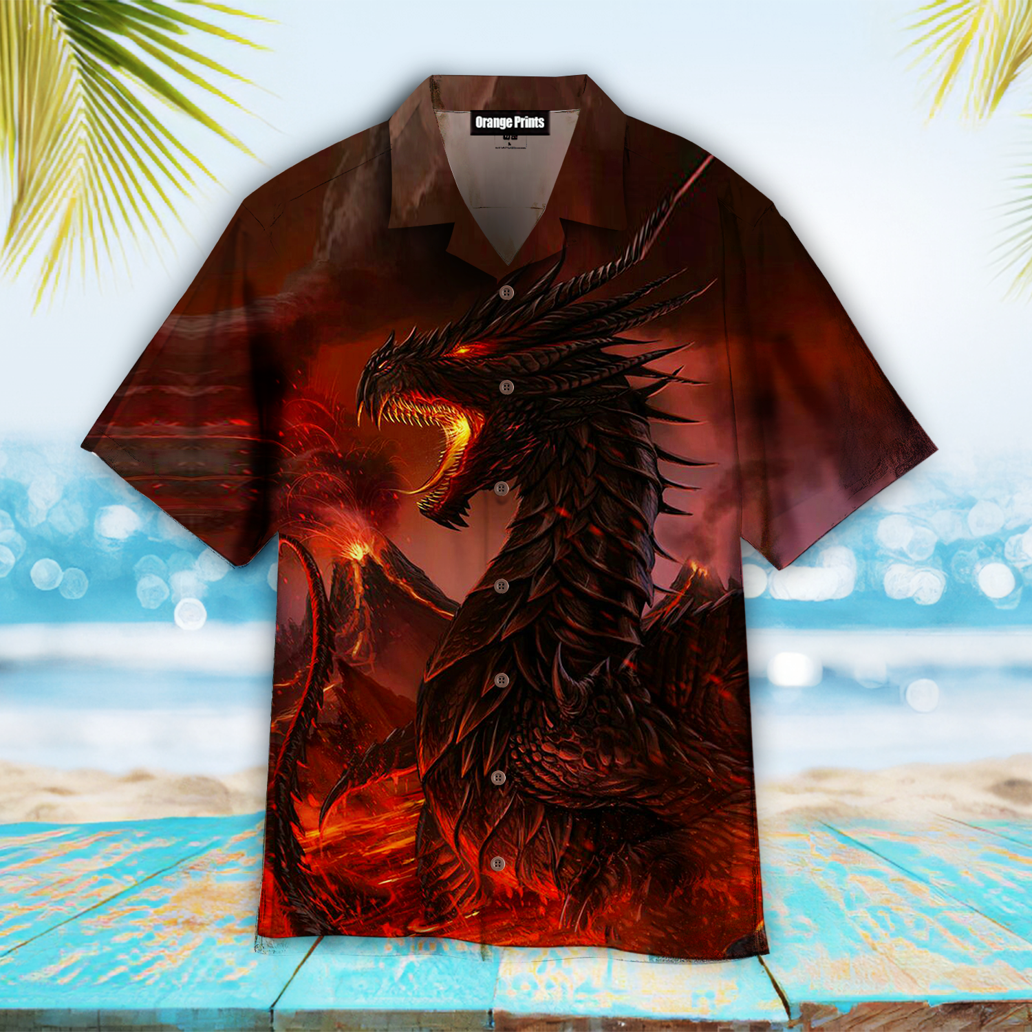 Red Dragon Aloha Hawaii Shirts For Men And Women Ha60952