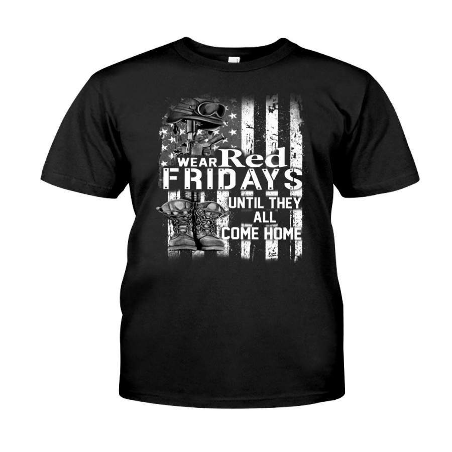 We Are Red Fridays Veteran Shirt Guys Tee