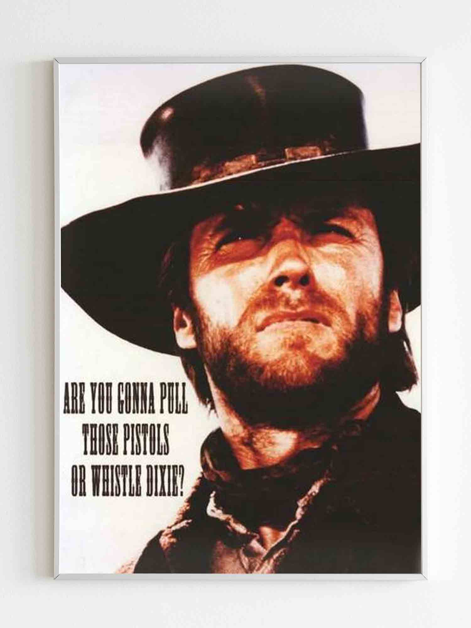 Outlaw Josey Wales Movie Quote Poster – MrDad Store