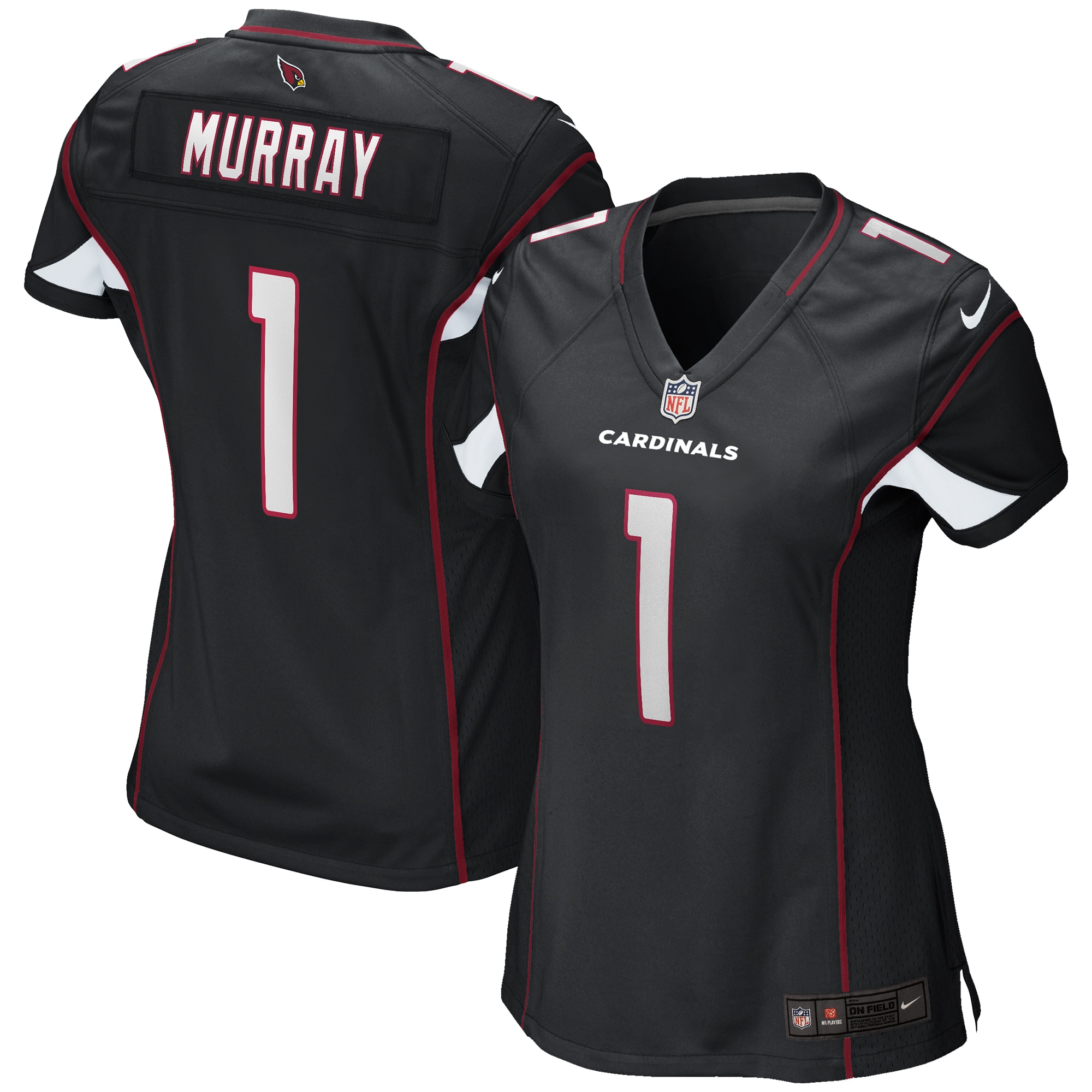 Women’s Arizona Cardinals Kyler Murray Black Game Player Jersey