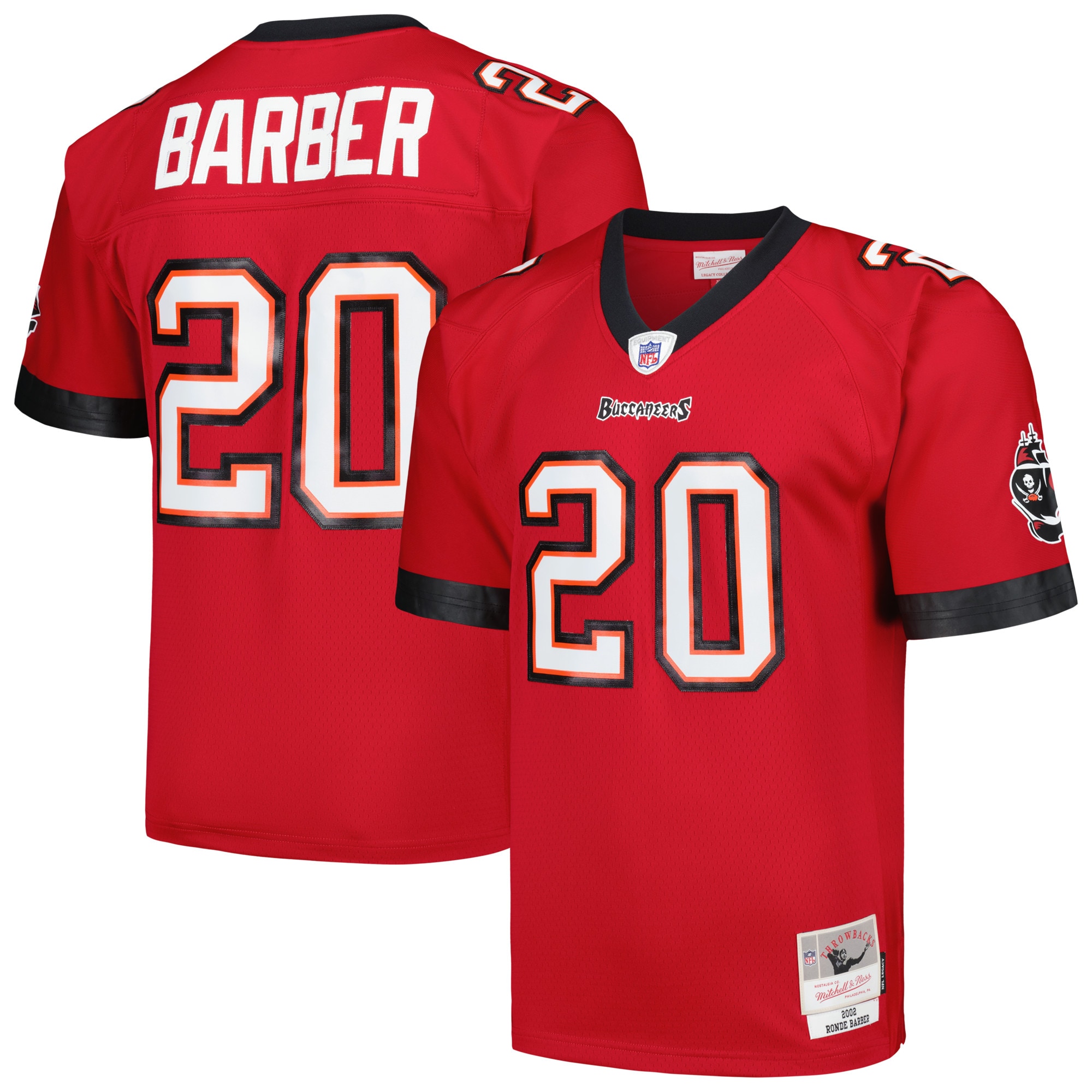 Ronde Barber Tampa Bay Buccaneers Mitchell & Ness Legacy Replica Jersey – Red