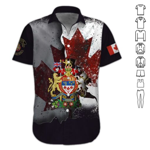 Proud To Be Canada Hawaii Shirt For Men Women Adult Ha39092