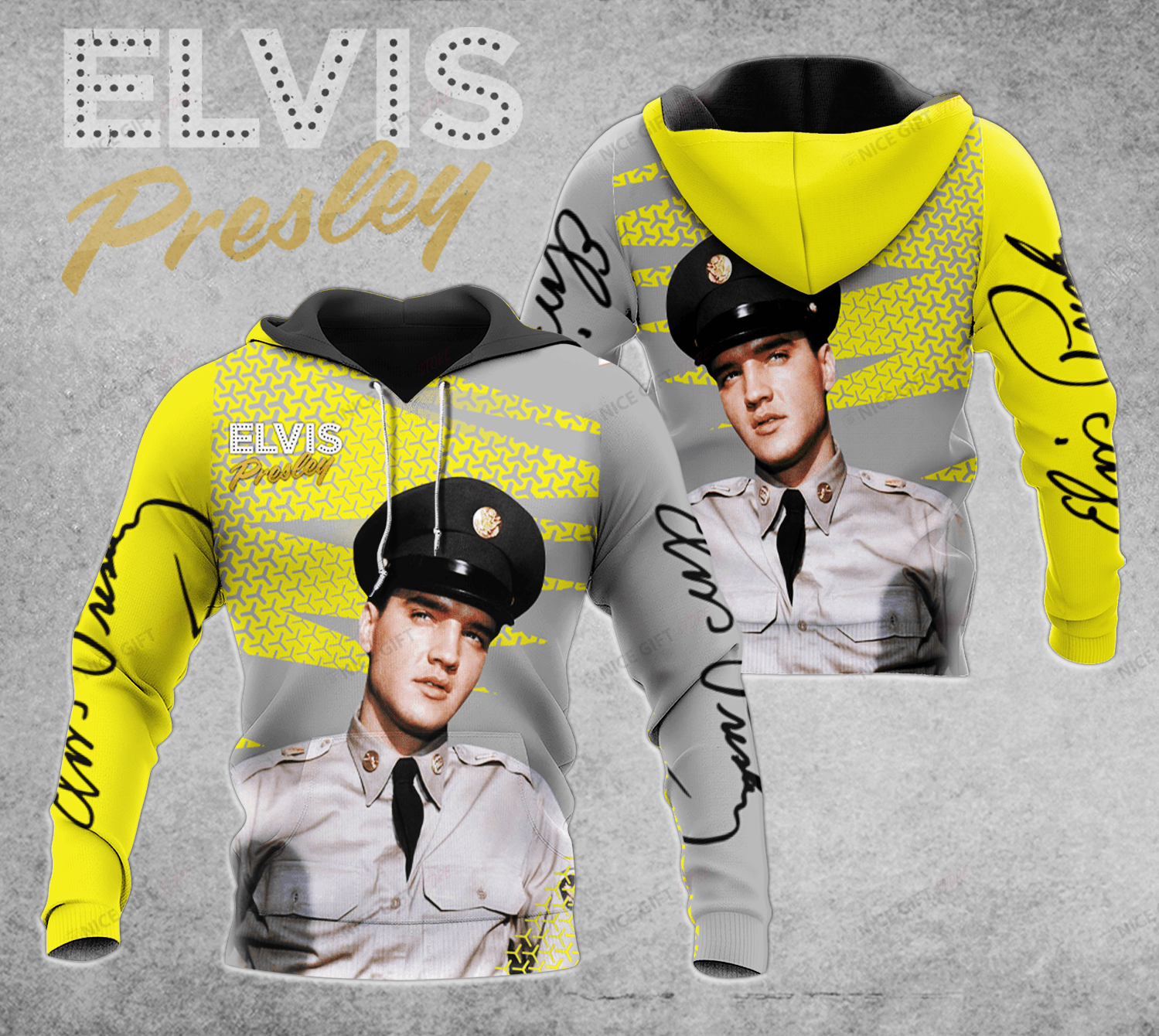 Elvis Presley Hoodie 3D 3Ho-M4R1