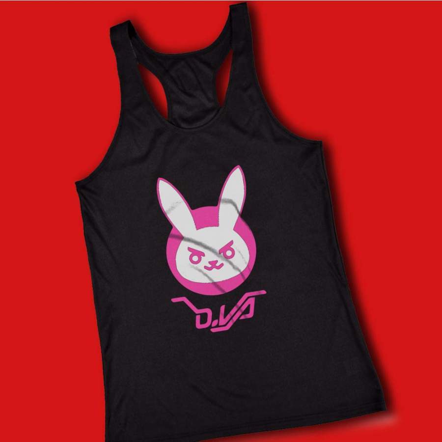 Overwatch D’Va Bunny Inspired Women’S Tank Top