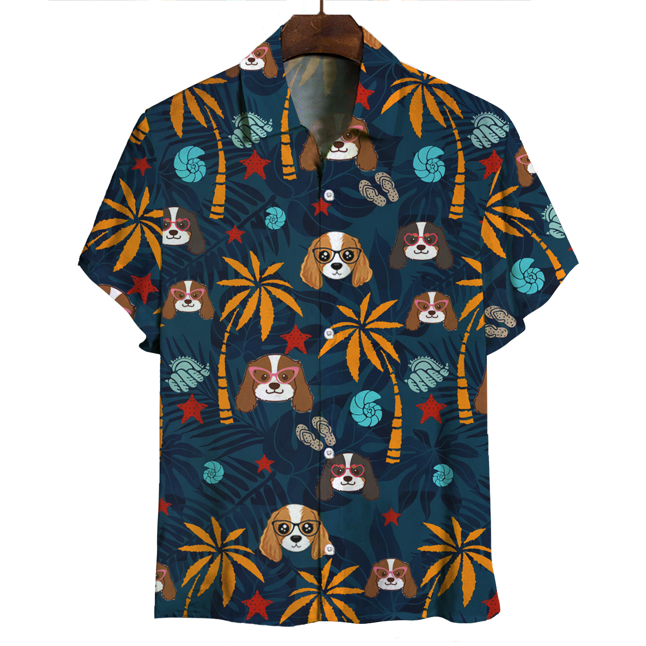 Aloha Hawaii Cavalier King Charles Spaniel Shirt Ha60866