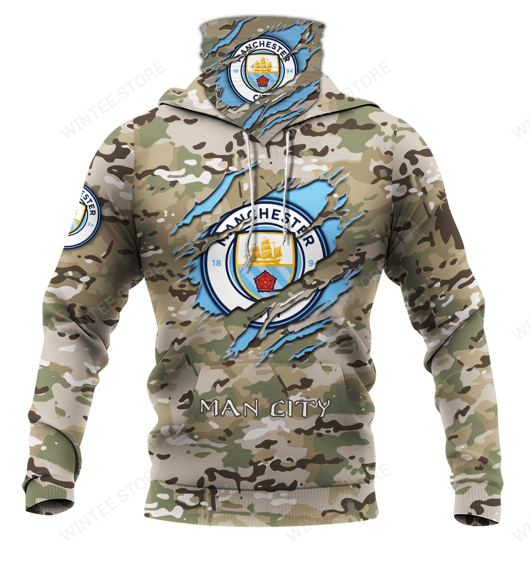 02Mancity003 |HoodieMask| CUSTOMIZE YOUR NAME & NUMBER