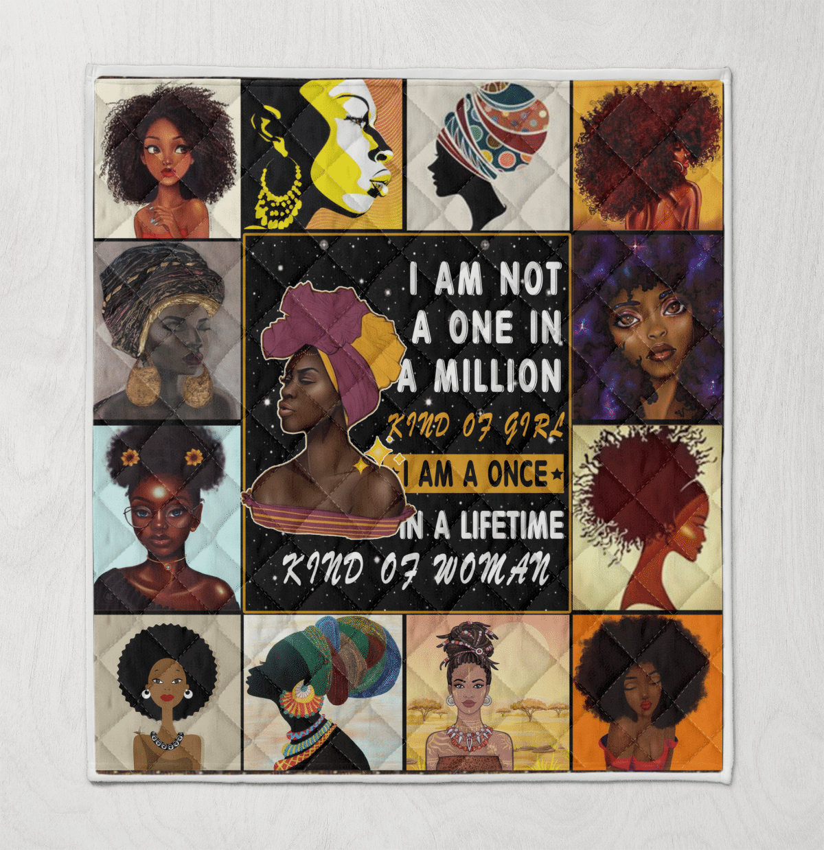 Quilt For Black Queen Art Quilt For Black Women