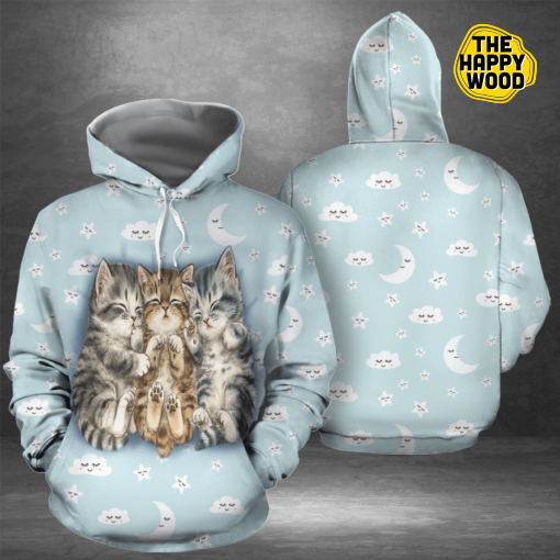 Cute Kitten Hoodie Sweatshirt