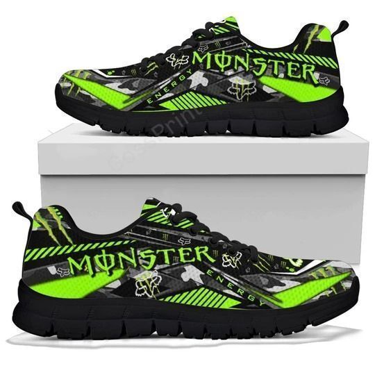 3D PRINTED MONSTER ENERGY SNEAKERS VER 5