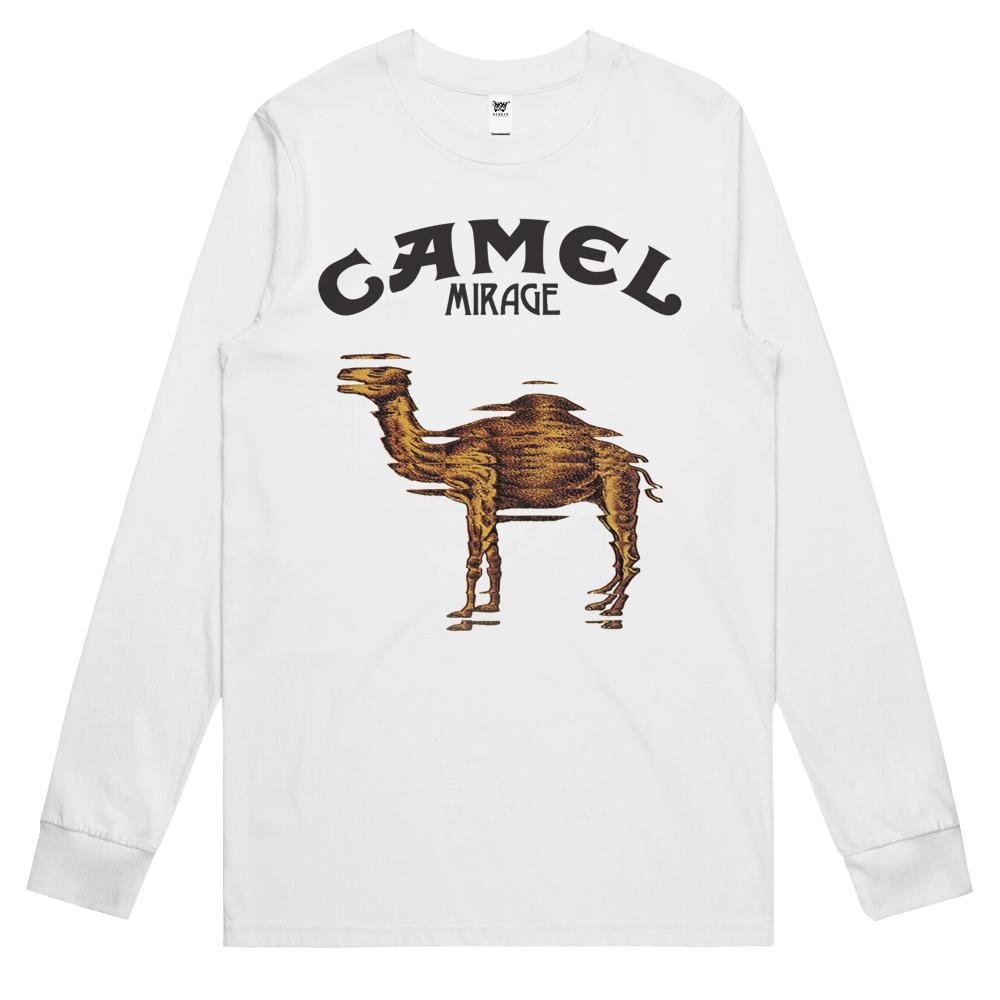 Camel Mirage Band Long Sleeve T Shirts