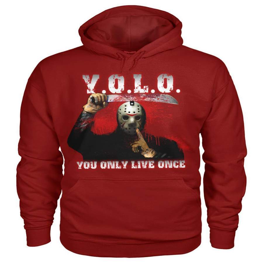 Yolo Pullover Hoodie 8 Oz