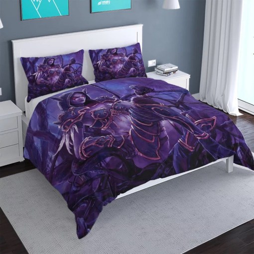 World Of Warcraft 11 Duvet Cover Pillowcase Home Decor 3D Bedding Set 33