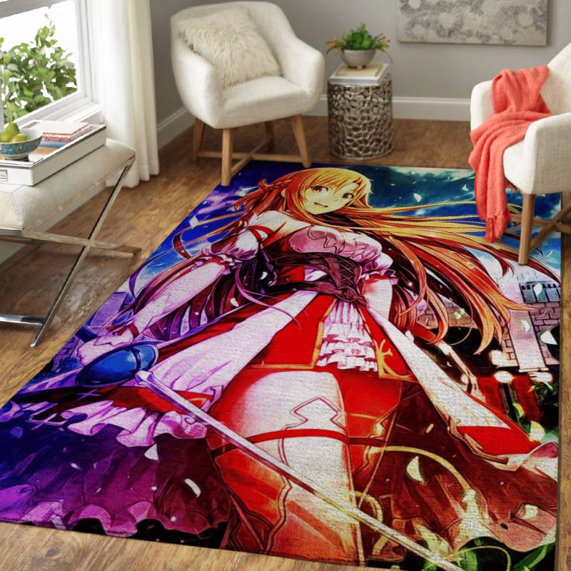 Anime SAO Asuna Anime Manga Area Rug – Carpet