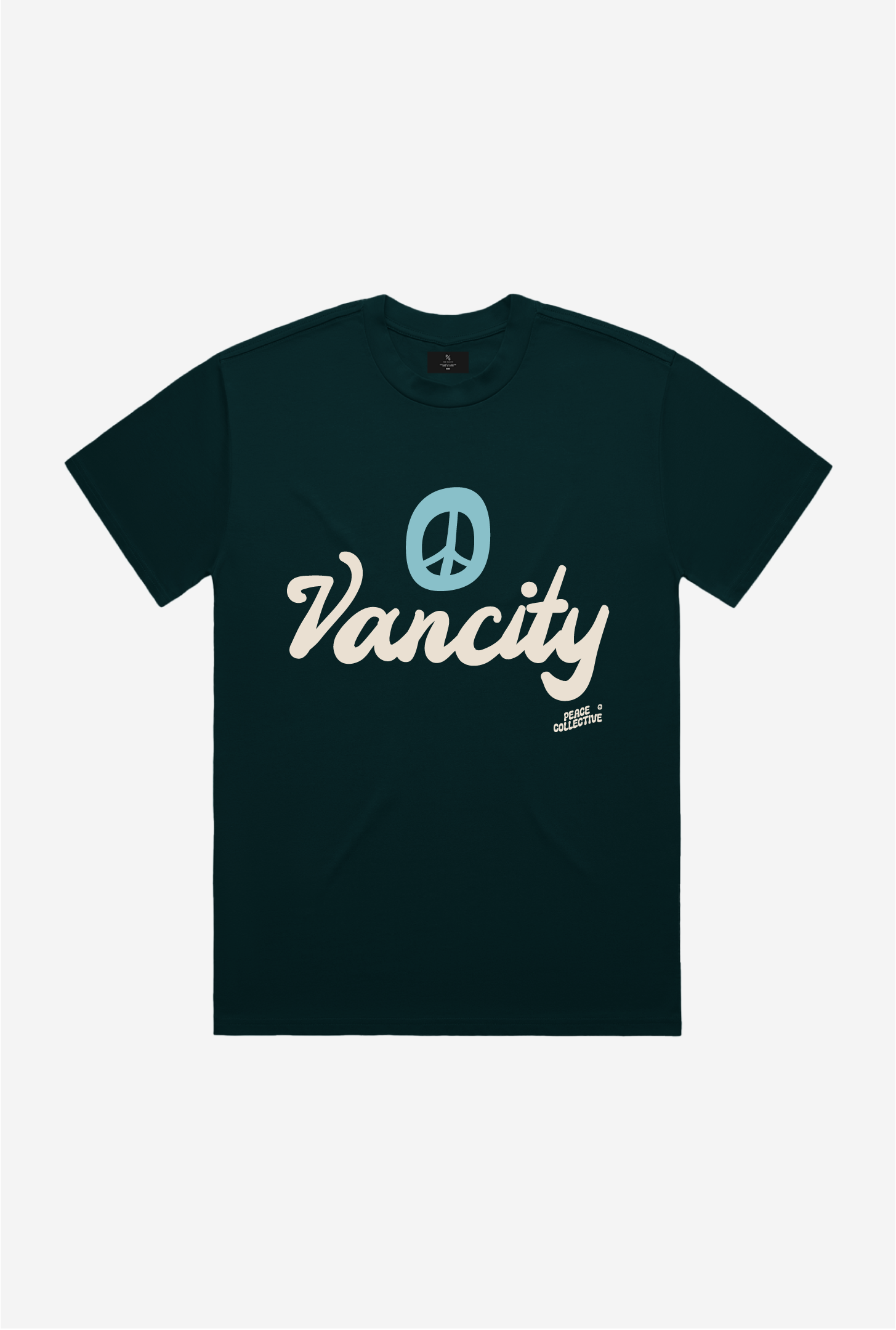 Vancity Peace T-Shirt – Pine Green