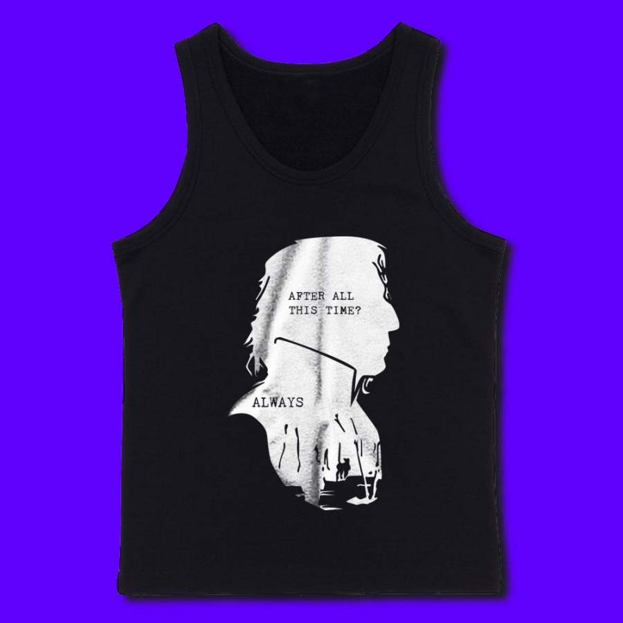 Alan Rickman Shirt Grey Or White Unisex Men’S Tank Top