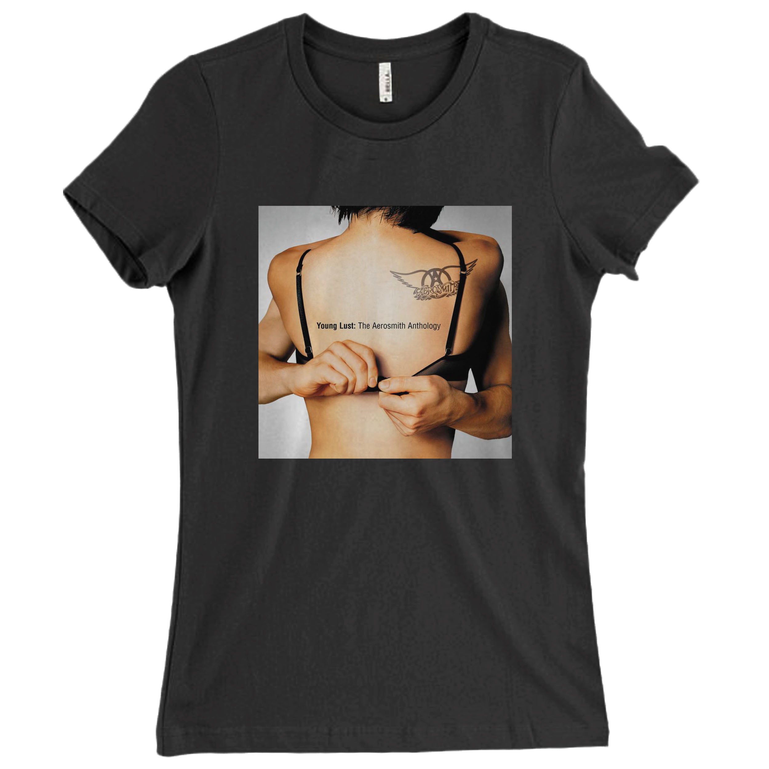 Aerosmith Young Lust Anthology Women T-Shirt