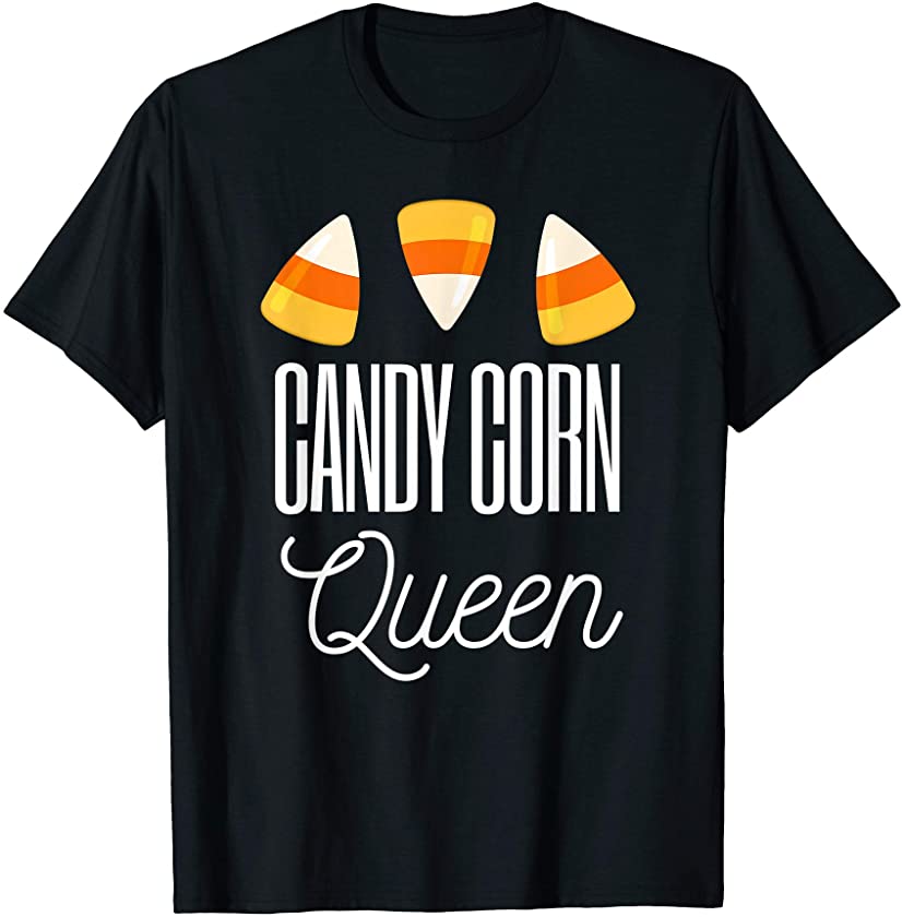 Candy Corn Queen – Funny Halloween Candycorn Gift T-Shirt