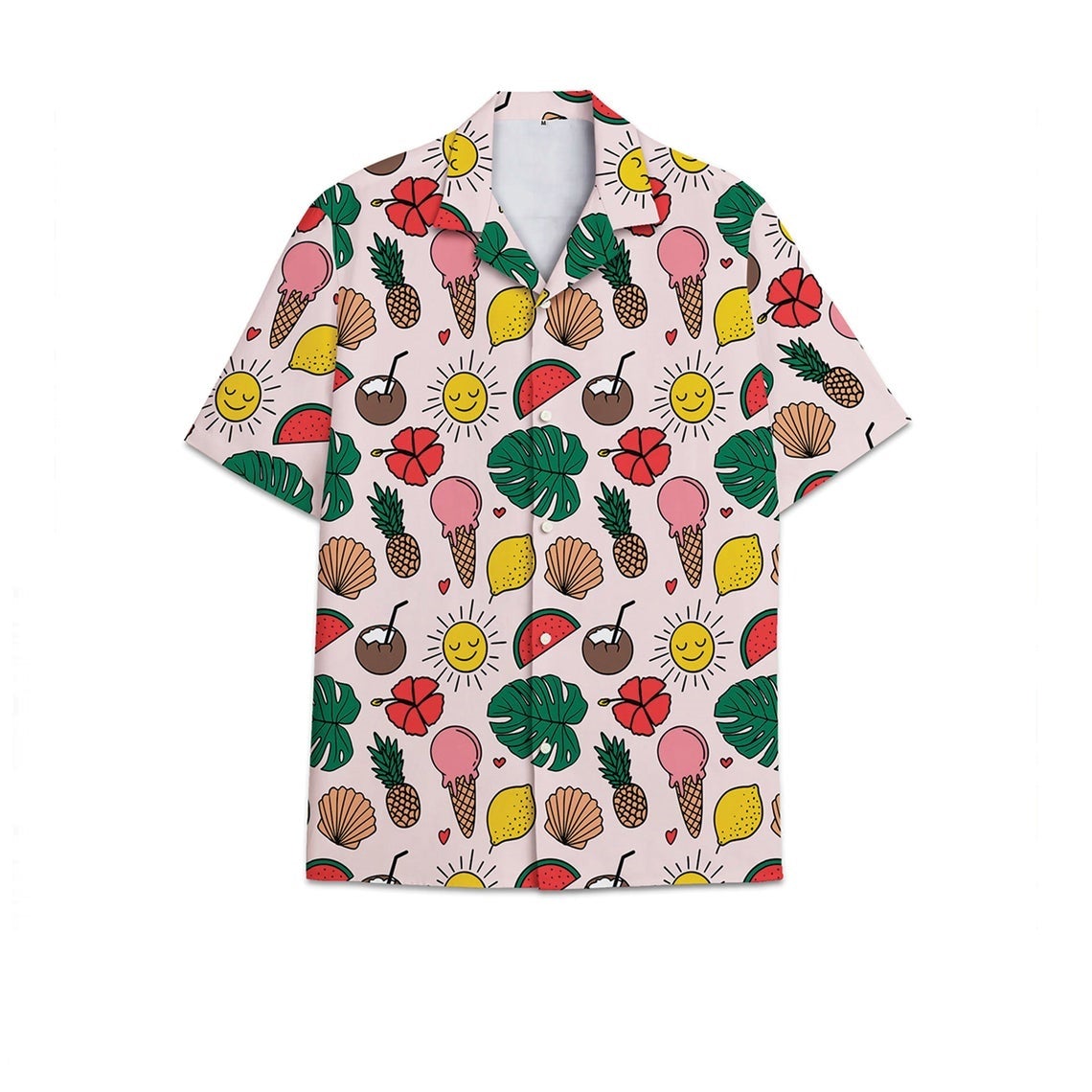 Aloha Hawaii Shirt Fruit Made In Summer Beach Shirts 65 Ha23271