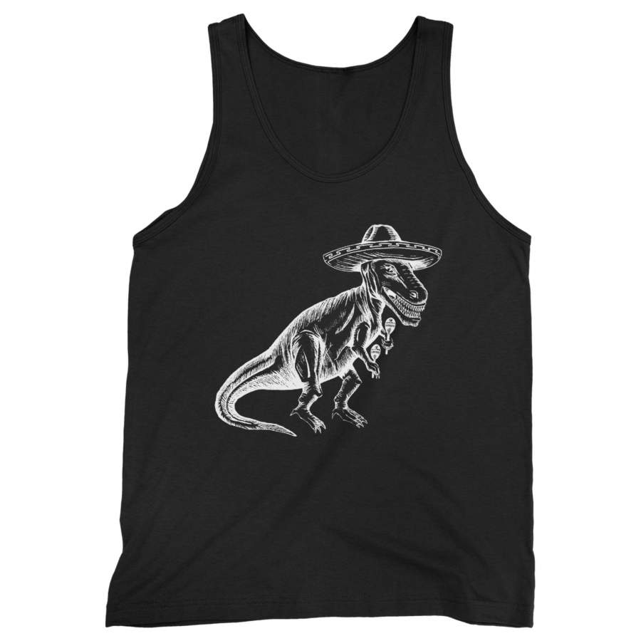 Vintage T-Rex Mexican Tyrannosaurus Dinosaur Man’s Tank Top