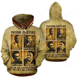 African Africa Black Civil Leaders 3D All Over Print Hoodie, Zip-Up Hoodie