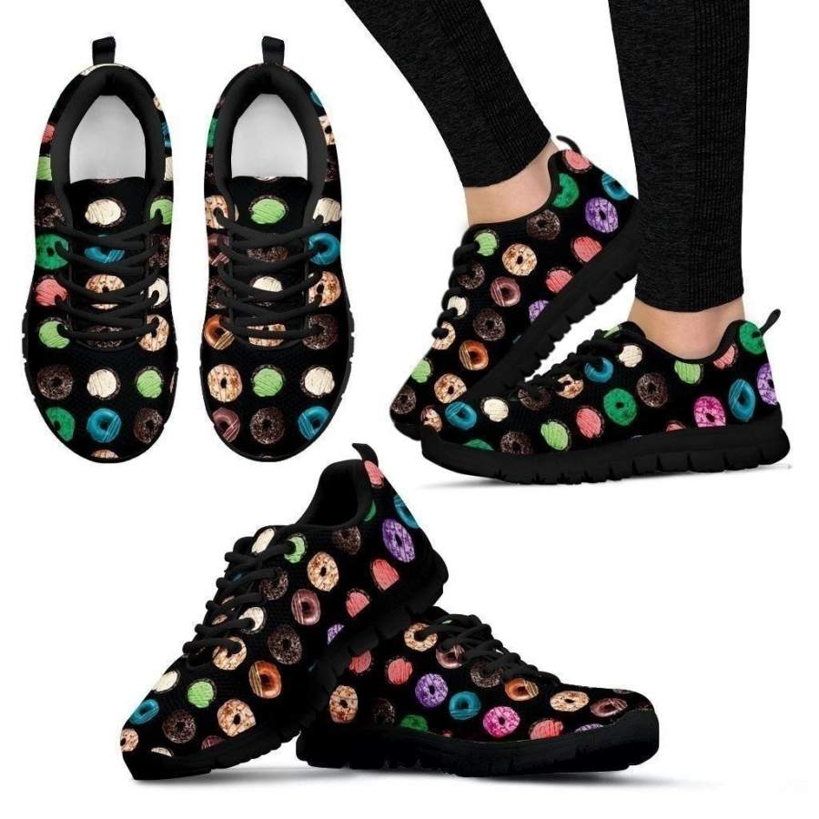 Donut Lover Women’s Sneakers – Fit Fit Apparel