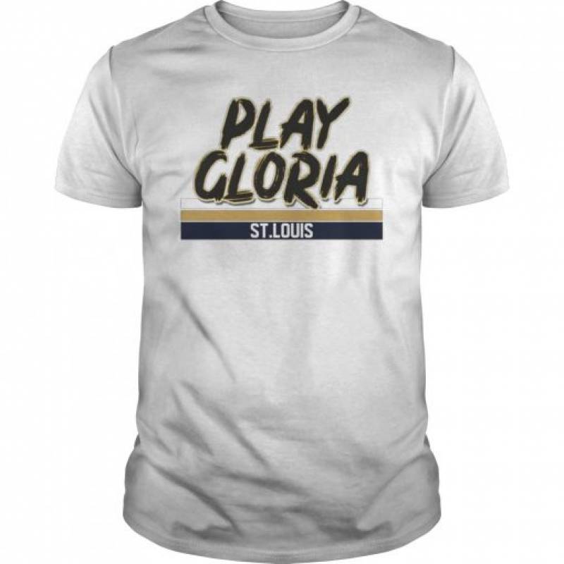 Play Gloria St. Louis Blues Hockey Men Classic Shirts