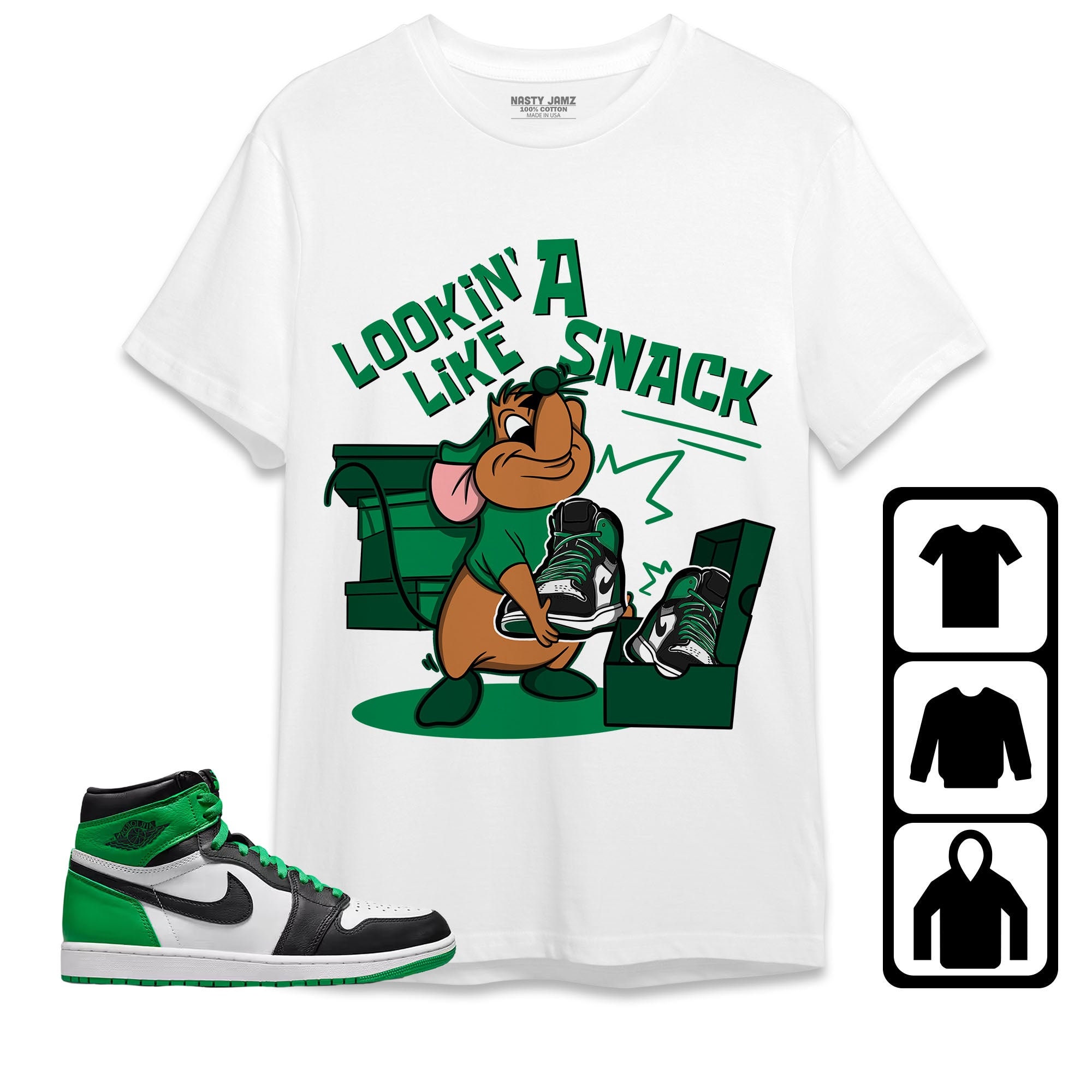 Gus-gus Snack Unisex Shirt Match Jor &hellip;