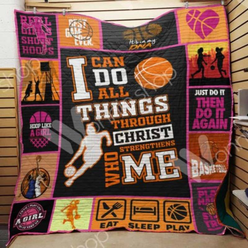 Basketball Girl M2204 85O35 Blanket